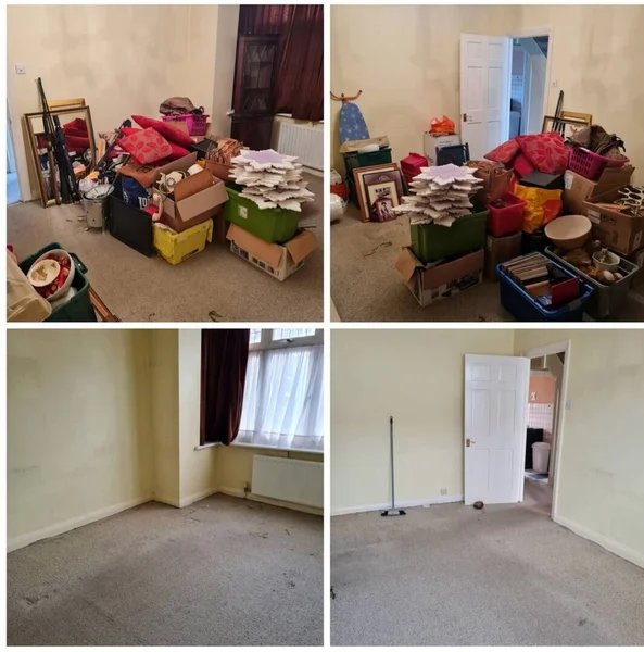 After professional clearance project